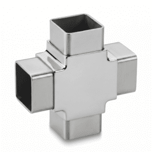 conector tipo cruz de cuatro salidas