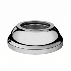 Base cilíndrica con tapa para pared