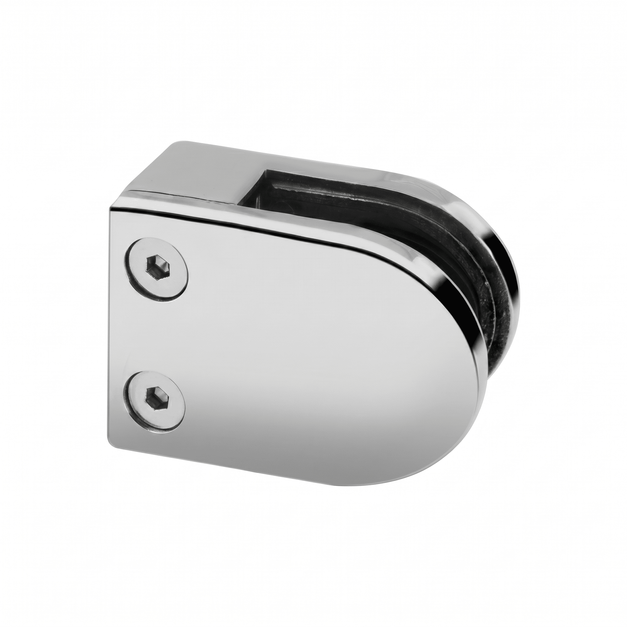 Pinza redonda apoyo plano-304M